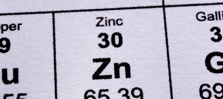 Zinc molecular formula