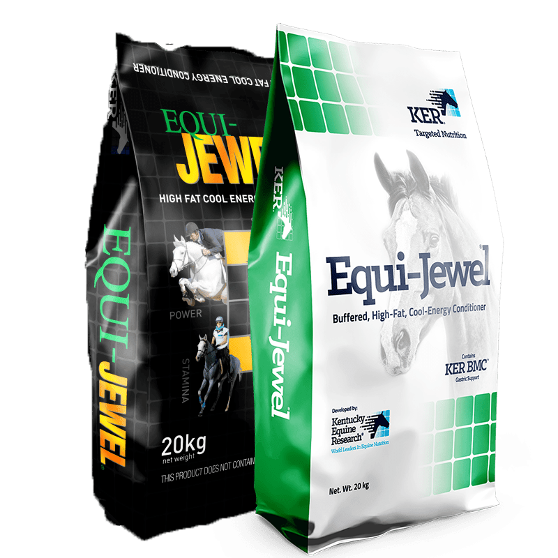 Equi-Jewel stabilised rice bran for horses new packaging