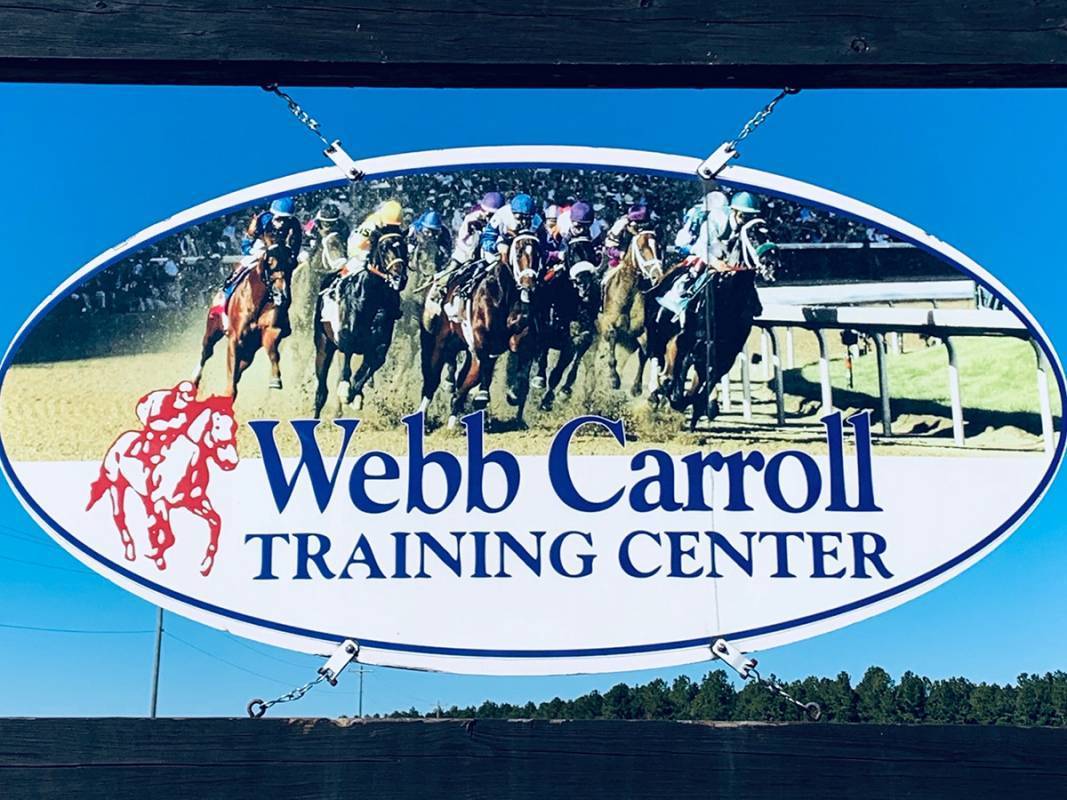 Webb Carroll training center sign